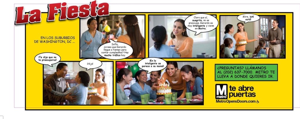 Sabrina Flores and her sister, Rockana Flores, in Metro LaFiesta Ad