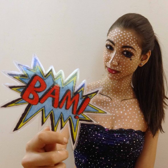 Sabrina Flores as Comic Book